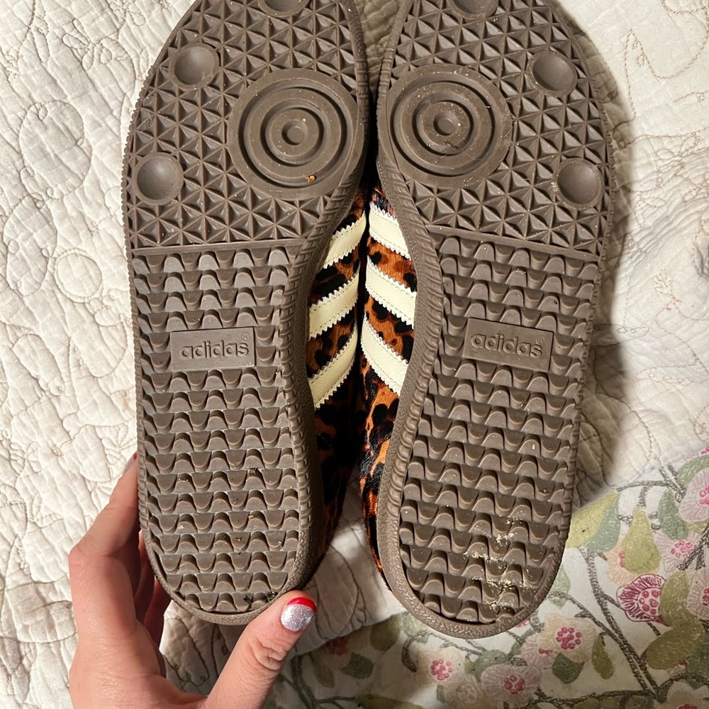 Adidas Sambas Animal Print Sneakers - Picture 3 of 3